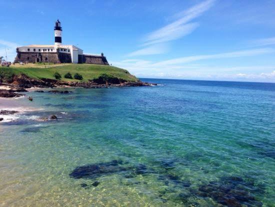 Appartamento Smart Farol Da Barra - Vista Mar Com Varanda Arejada Salvador Esterno foto