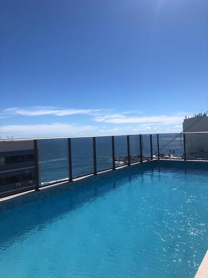 Appartamento Smart Farol Da Barra - Vista Mar Com Varanda Arejada Salvador Esterno foto
